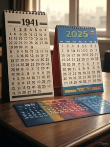 1941 आणि 2025 च कॅलेंडर हे एकसारखंच आहे…